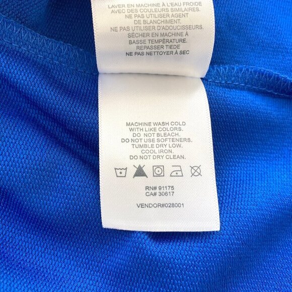 FILA Mens Athletic 1/4 Zip Polo Shirt Size L Long Sleeve Mock Neck Run Tennis - Picture 5 of 7